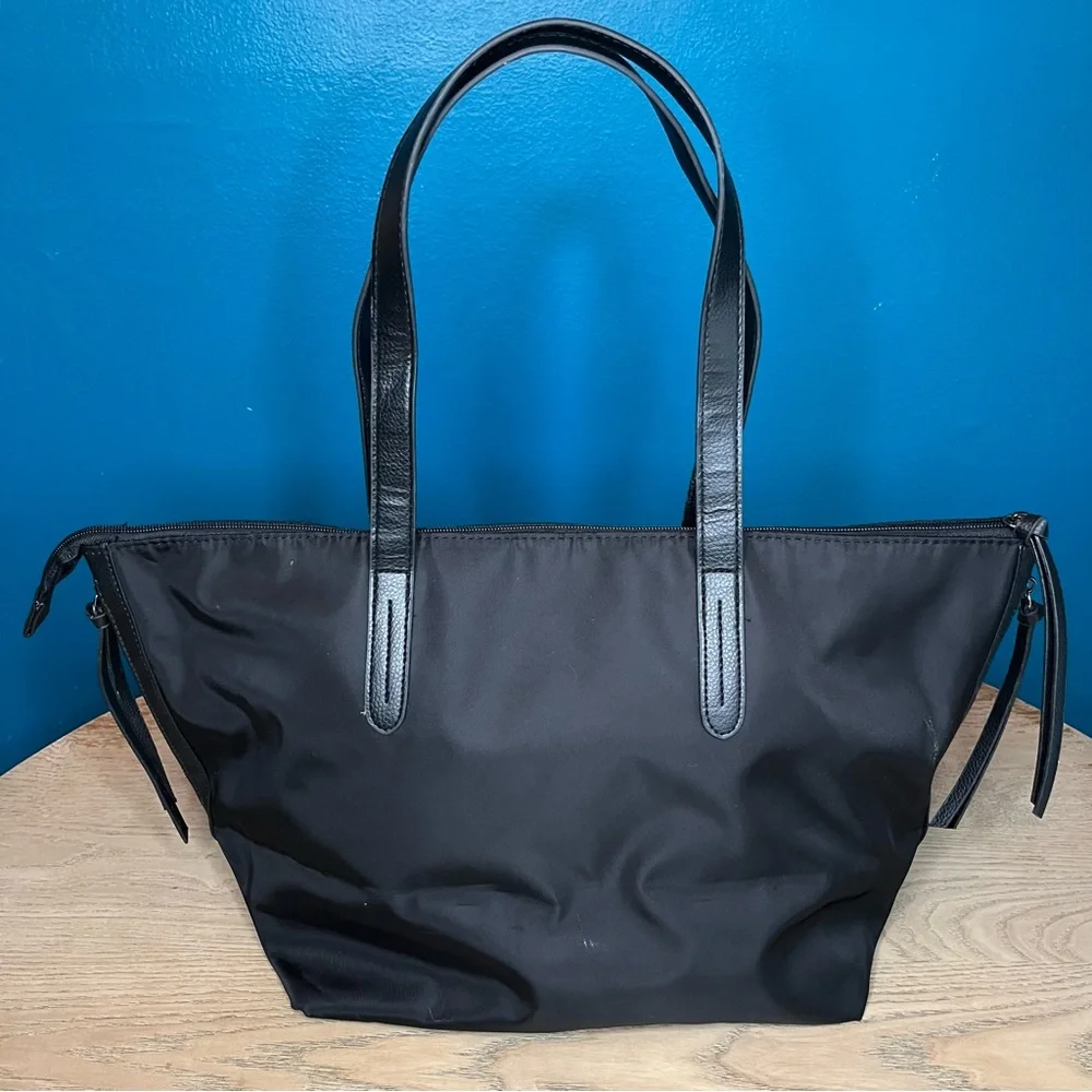 Botkier New York Bond Black Nylon Tote Bag Women’s Purse Travel Large